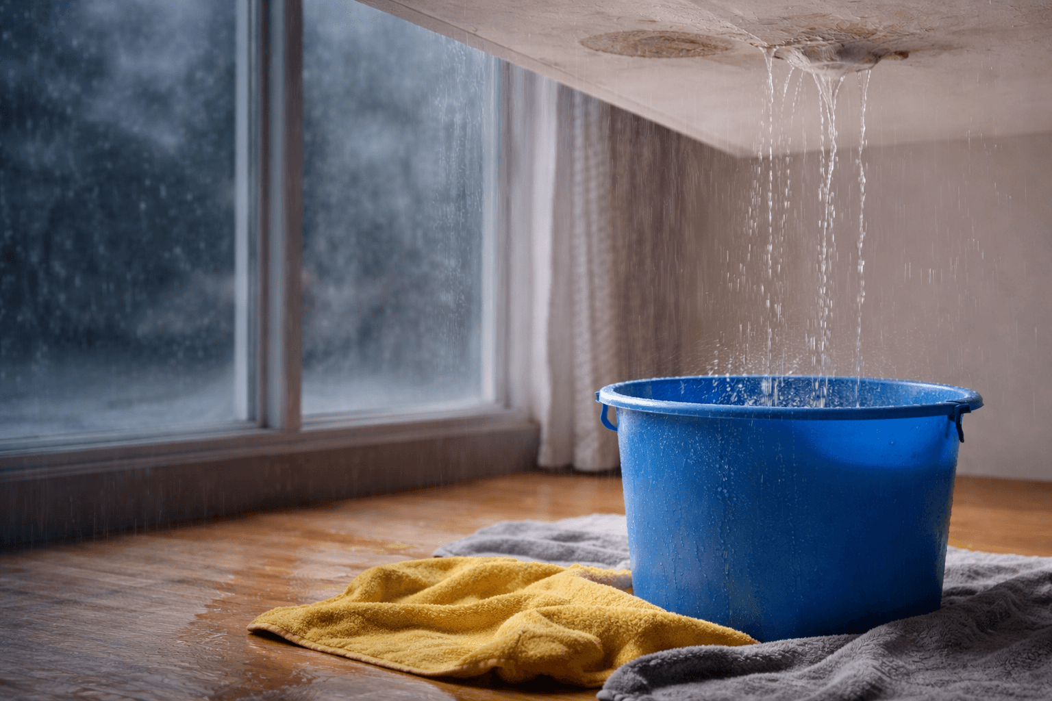 leaky roof